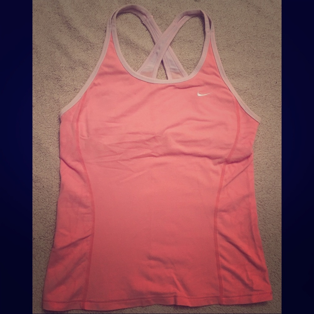 Nike activewear cross-back tank